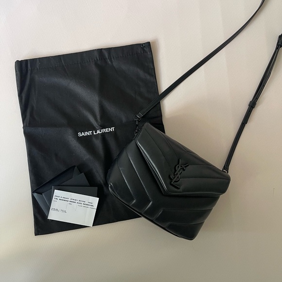 Saint Laurent Toy Loulou In Quilted Leather - Picture 3 of 13